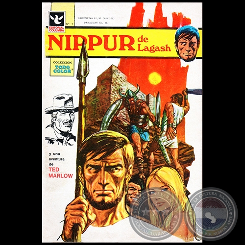 NIPPUR de Lagash N° 1 - Guionista: ROBIN WOOD